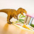 12" Orange and Brown Tyrannosaurus Rex Figurine