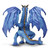 6" White and Gold Educational Guardian Dragon Figurine