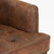 33.5" Brown and Beige Contemporary Tufted Club Chair
