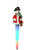 10" Red and White LED Lighted Snowman In Top Hat Christmas Ornament