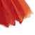 17" Orange And Black Halloween Skirt Costume Accessory