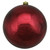 Burgundy Red Shatterproof Shiny Christmas Ball Ornament 8" (200mm)