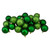 24ct Christmas Green Shatterproof 4-Finish Christmas Ball Ornaments 2.5" (60mm)