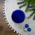 Royal Blue Shatterproof Shiny Christmas Ball Ornament 8" (200mm)