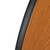 8-Piece Oak Brown and Black Collaborative Activity Table Set 48"