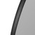 47.5" Gray and Black Rectangular Wave Collaborative Activity Table