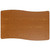 47.5" Brown and Black Rectangular Wave Collaborative Activity Table