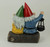 Light of Our Love Gnome Couple Sitting On Log Solar Lantern Statue