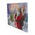 Lighted Santa with Christmas Tree Canvas Wall Art - 11.75" x 15.75"