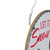 13.5" Snowman with Cardinals Let it Snow Christmas Wall Sign