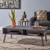 47.5" Gray Traditional Rectangular Coffee Table