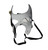 Metallic Steampunk Bat Fantasy Half Face Masquerade Costume Mask