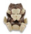 Baby Monkey See, Speak, Hear No Evil Coin Bank 8.5 In.