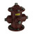 9 Inch Red Metal Vintage Fire Hydrant Replica Coin Piggy Bank Tabletop Sculpture - UD212