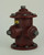 Zeckos 9 Inch Red Metal Vintage Fire Hydrant Replica Coin Bank