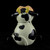 Belle the Black and White Hungry Cow Coin Bank