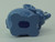 Enchanting Smiling Blue Elephant Childrens Coin Bank