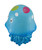 Joyful Blue Jellyfish Whimsical Childrens Coin Bank 10 in.