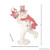 18.5" Red and White Frosted Cocoa Snowman Christmas Tabletop Decor