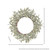 Frosted Mistletoe Berry Artificial Christmas Wreath, 22-Inch, Unlit
