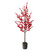4.5' Potted Ilex Berry Artificial Christmas Tree, Unlit