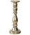 12" Gold Glitter Tabletop Pillar Candle Holder