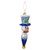 Christopher Radko Jolly Top Hat Snowman Glass Christmas Ornament