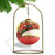 4" Baby's First Christmas Teddy Bear Glass Ball Hanging Ornament