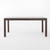 69" Coffee Brown Contemporary Rectangular Outdoor Patio Dining Table