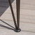 32.5" Brown and Black Traditional Square Outdoor Coffee Table