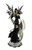 Yin and Yang Dark Fairy and Ice Dragon Statue 26 In.