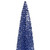 12" Blue Glitter Sisal Christmas Tree Tabletop Decoration