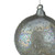 4" Silver Iridescent Glass Ball Christmas Ornament