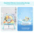 Costway Baby Bouncer & Rocker Infant Toddler Adjustable Swing w/ Vibration Music Pink/Blue