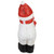 17" White and Red Snowman Christmas Tabletop Decoration