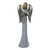 6.5" Gray and White Angel Figure Holding a Star