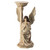 12" Champagne Gold Kneeling Angel Christmas Candle Holder