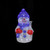 15" Lighted Commercial Grade Acrylic Snowman Christmas Display Decoration