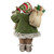 18"Standing Santa Christmas Figure Carrying Skis and Presents