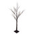 4' LED Lighted Christmas Brown Birch Twig Tree Outdoor Decoration - Warm White LIghts