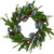 Mixed Pine, White Berries and Pinecones Artificial Christmas Wreath - 22-Inch, Unlit