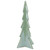 8" Green Pearl Finished Ceramic Christmas Tree Tabletop Decor