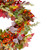 Leaves and Berries Artificial Fall Harvest Wreath - 20-Inch, Unlit