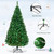 Costway 5Ft/6Ft/7Ft/8Ft Artificial PVC Christmas Tree W/Stand Holiday Season Indoor Outdoor Green - CM19722