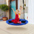 Goplus 40'' Flying Saucer Tree Swing Indoor Outdoor Play Set Kids Christmas Gift BlueGreen - SP36638BL