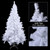 Costway 5Ft/6Ft/7Ft/8Ft Artificial PVC Christmas Tree W/Stand Holiday Season Indoor Outdoor Green - CM19734