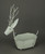 Rustic Metal Art Deer Indoor Outdoor Decorative Tub or Planter Sculpture - STI-C19158-WT