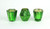 Metallic Mercury Glass Votive Candle Holders Set of 6 in Assorted Shapes - IHB-14146