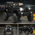 Costway 12V Kids Ride On Truck Car w/ Remote Control MP3 Music LED Lights BlackPinkWhite - TY325957BK+