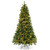 Costway 6FT/7FT/8FT Artificial Xmas Tree with 821/1188/1498 PVC Branch Tips 560/700/880 Warm White LED Lights